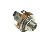 6.3 mm JACK, female ST, panel type, METAL