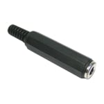 6.3 mm JACK, female ST, cable type, JC-110, PVC