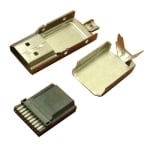 Connector HDMI 19P, male, cable type