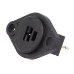 DIN 2P Speaker female OD15 mm, panel type