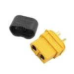 DC Power Plug female XT60H 2P, cable type, 30A/500V