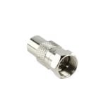 Adapter F male, PAL male