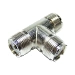 Adapter UHF female, 2x UHF female
