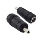 Adapter DC 5.5х2.5 mm female, 5.5х2.1 mm male