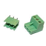 Terminal Block 5.0 mm 3P, 12A/300V, 2.5mm2 (pair) angled 90°