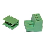 Terminal Block 5.00 mm 4P, 12A/300V, 2.5mm2 (pair)
