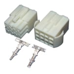Connector 4.50 mm 12P (3x4P), 6A/300V, wire to wire, /pair/