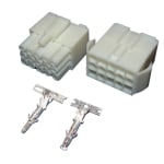 Connector 4.50 mm 15P (3x5P), 6A/300V, wire to wire, /pair/