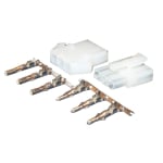 Connector 6.20 mm 3P, 11A/300V, wire to wire, /pair/