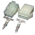 Connector 6.20 mm 6P (2x3P), 8A/300V, wire to wire, /pair/