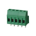 Terminal Block 2P, 5.0 mm, 24A/250V, 4 mm2, cage clamp