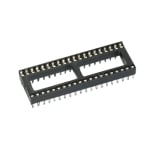 IC Socket DIP 2.54 mm, 40P (stamped pin), 15.24 mm