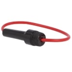 Fuse Holder 6x32 mm 15A, cable type 14AWG