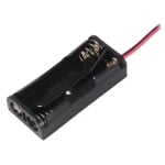 Battery Holder AAA, (1 row x2 battery), 150 mm wire