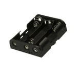 Battery Holder AA, (1 row x3 battery)