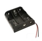 Battery Holder AA, (1 row x3 battery)кабел 150мм