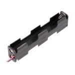 Battery Holder AA, (2 colum x2 battery), 150 mm wire