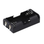 Battery Holder AA, (1 row x2 battery)