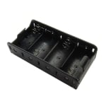 Battery Holder D, (1 rows x4 battery)