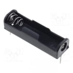 Battery Holder 18650, (1Rx1 battery), PCB type
