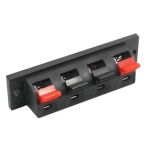Speaker Terminal 4P C, clamp, panel type (24x70 mm)