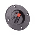 Speaker Terminal 2P, clamp, panel type (OD:75 mm)