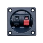 Speaker Terminal 2P, clamp, panel type (57x57 mm)