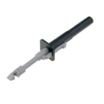 Clip with puncturing point, 136 mm, 10A, BLACK