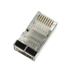 Modular PLUG RJ45, 8P8C, round cable type, shielded