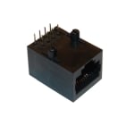 Modular JACK RJ45, 8P8C female JACK RJ45, 8P8C female, PCB type (15x13x20.5 mm)