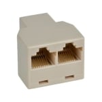 Adapter RJ12 6P6C female, 2x RJ12 6P6C female