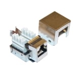 KEYSTONE JACK RJ45, 8P8C, CAT-5, shielded