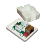 CAT-5 Junction Box, RJ45, 8P8C shielded