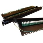 Patch Panel 1U, 25x RJ12