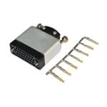 Connector V.35, 34P female, cable type (pair)