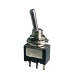 Toggle Switch M6, 3P ON-ON, 3A/250VAC