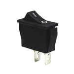 Rocker Switch 28x11 mm, 2P, ON-OFF, 15A/250VAC