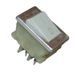 Rocker Switch BG, 4P ON-OFF, 10A/250VAC