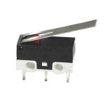 Limit Switch (ON)-ON, 1A/250VAC, lever 15 mm