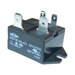 Relay 852-W-1A-C1, 12VDC, 25A/277VAC, SPNO