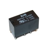 Relay NRP04, 24VDC, 1A/120VAC, 1A/30VDC, DPDT