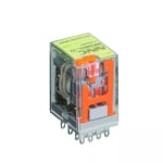 Relay NNC68BZL-4Z-220, 220VAC, 5A/240VAC, 5A/28VDC, 4PDT