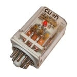 Relay JQX-10F-3C, 24VDC, 10A/250VAC, 10A/28VDC, 3PDT