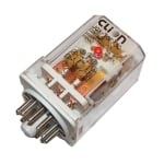 Relay JQX-10F-3C, 220VAC, 10A/250VAC, 10A/28VDC, 3PDT