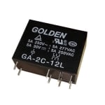 Relay GA-2C-12L (NRP13), 12VDC, 5A/250VAC, 5A/30VDC, DPDT