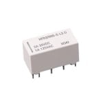 Latching Relay HFD2/005-M-L2, 5VDC, 1A/125VAC, 3A/30VDC, DPDT
