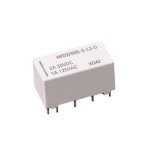 Latching Relay HFD2/012-M-L2, 12VDC, 1A/125VAC, 3A/30VDC, DPDT