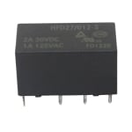 Relay HFD27/005-M, 5VDC, 1A/125VAC, 2A/30VDC, DPDT