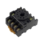 Relay Socket, round type (JQX, R15-3PDT) DIN rail