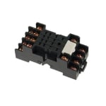 Relay Socket, box type, PYF14A (NRB52-4Z) 4C DIN rail